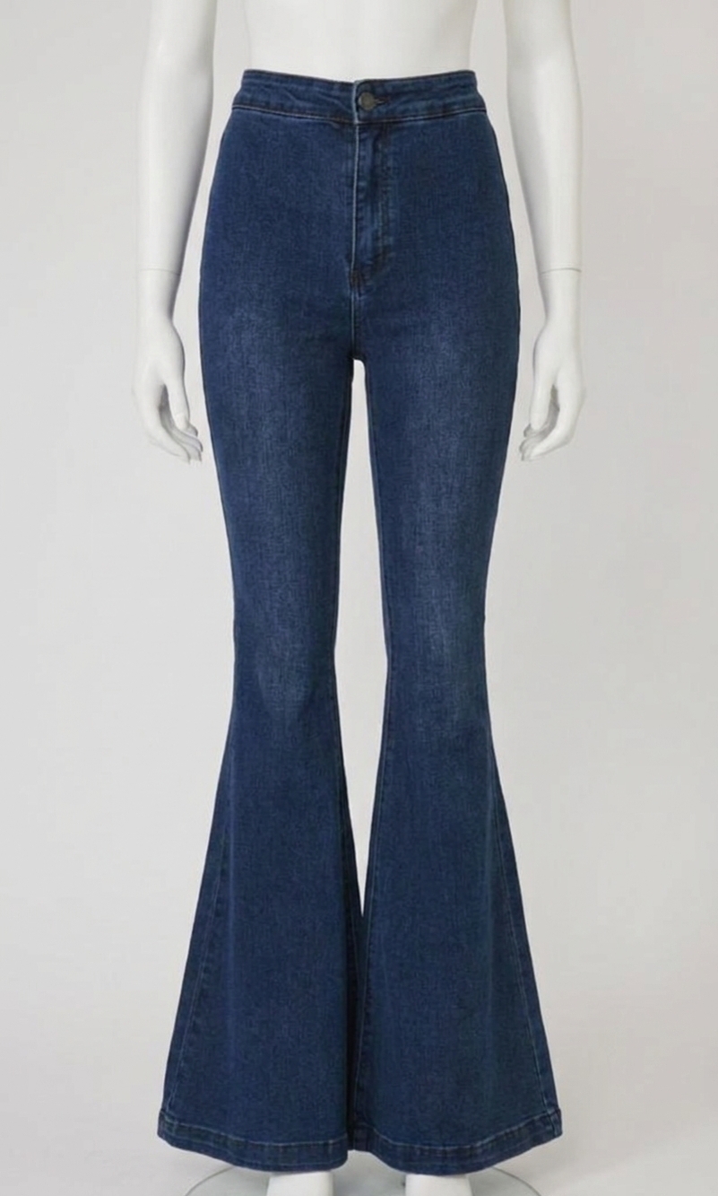 NEW KANCAN bell bottoms in denim
